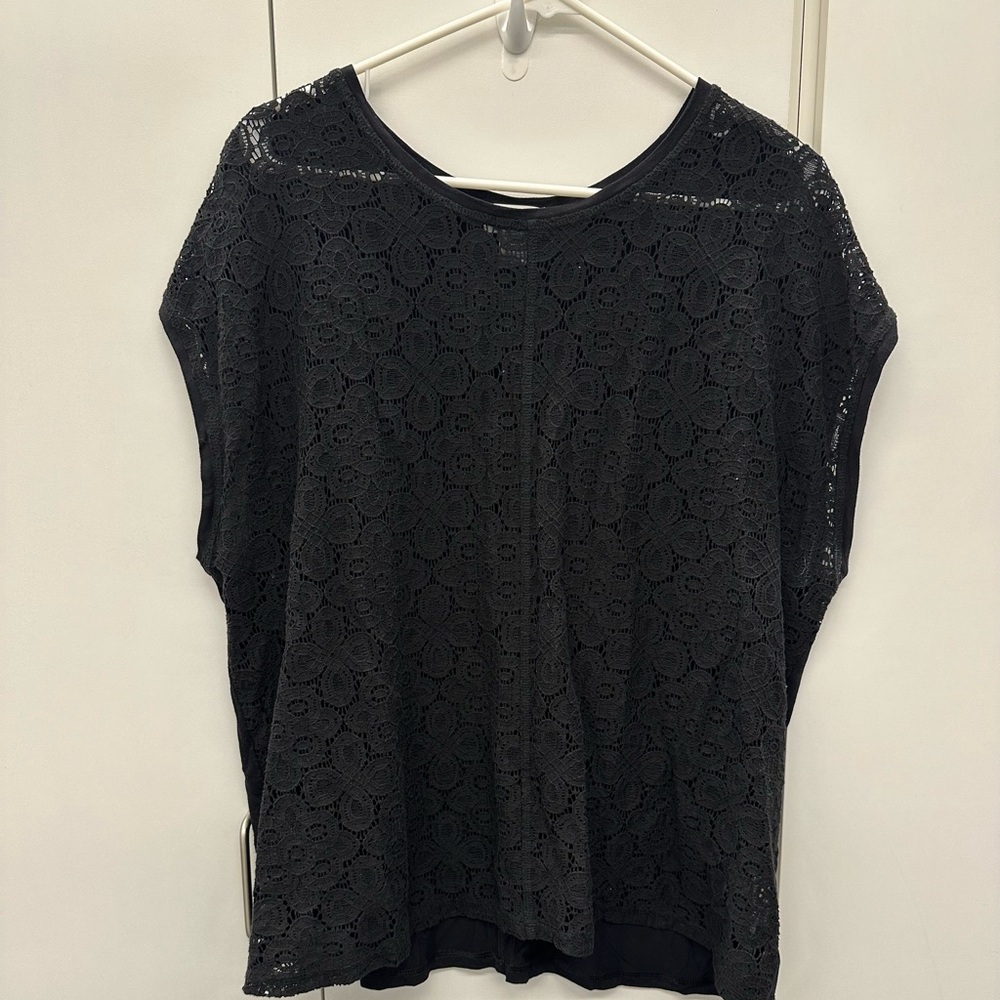 Old Navy Black Lace Women's Blouse